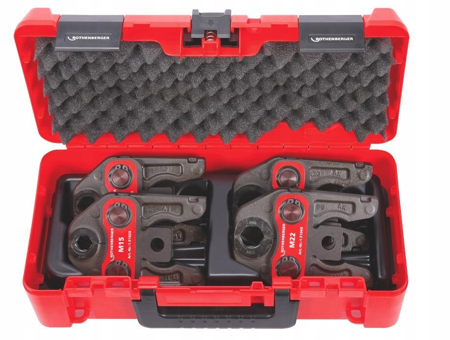 ROTHENBERGER Zestaw 4 szczęk Compact U 16-20-25-32 mm