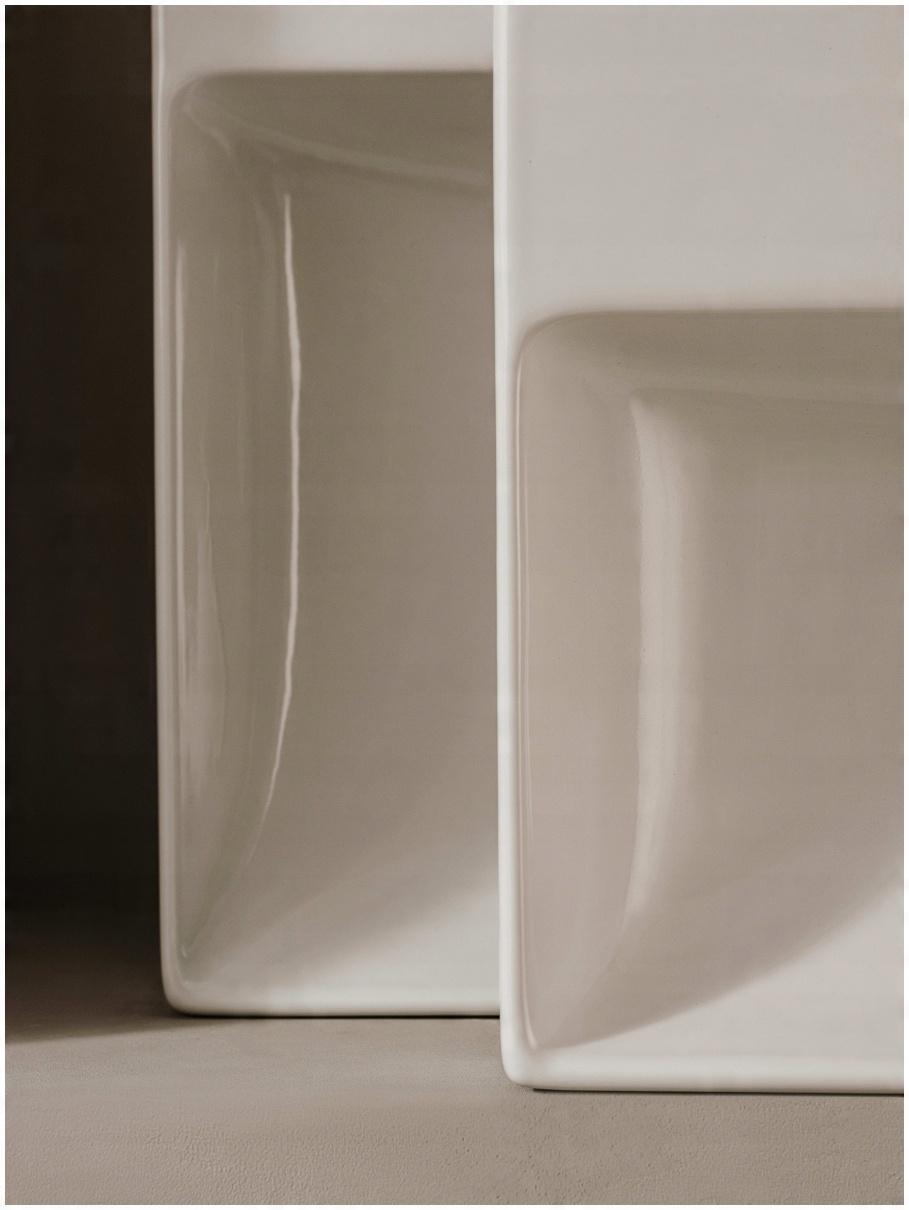 Umywalka ścienna ONA 60x36cm, z/otw., z/przel. Biały ROCA