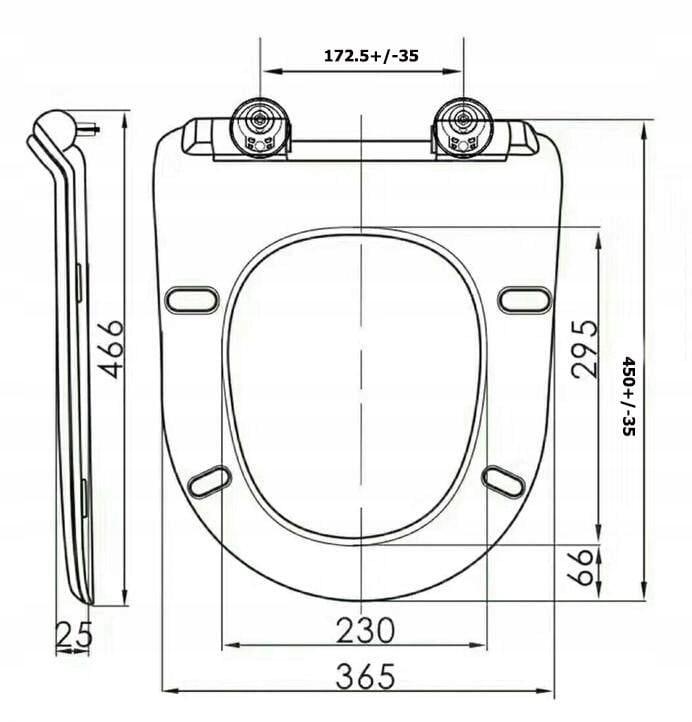 INVENA DESKA WOLNOOPADAJĄCA DOKOS