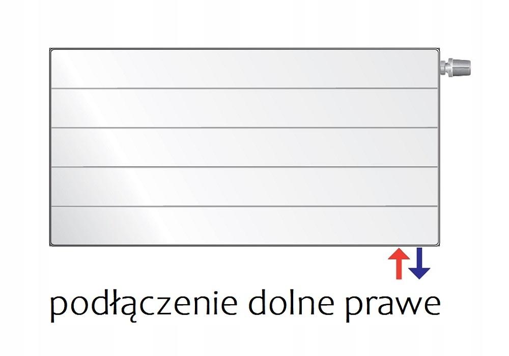 Grzejnik DEKO CV 22 600x400 typ RAMO DOLNY ANTRACYT 48h