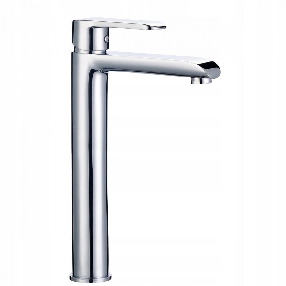 Bateria umywalkowa INVENA wysoka SIROS CHROM 48h