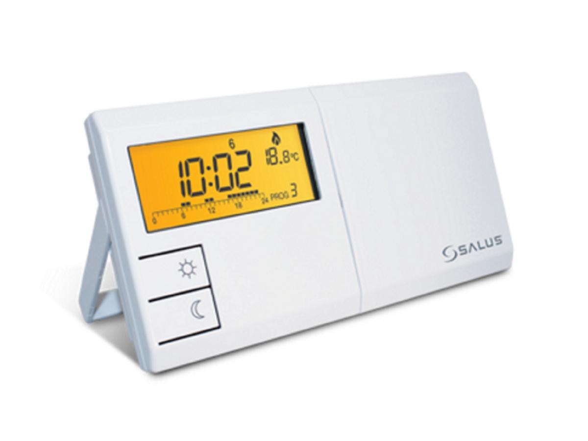 Salus przewodowy, natynkowy elektroniczny termostat 091FLv2, tygodniowy