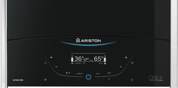 Kocioł gazowy kondensacyjny 2f wiszący 24 kW ARISTON ALTEAS ONE PLUS NET 24