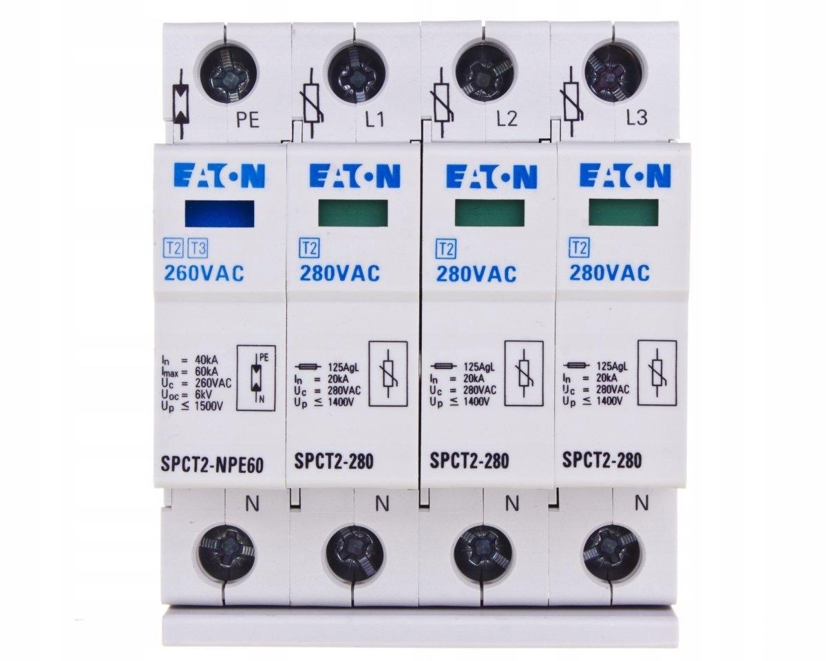 EATON Ogranicznik przepięć SPCT2-280-3+NPE