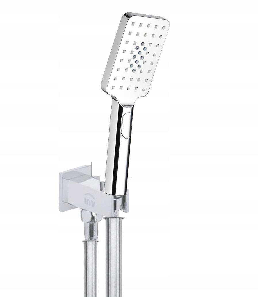 INVENA ZEST PODTYN Z BAT PODTYNK 2F NYKS, KWADR CHROM, ROZETA