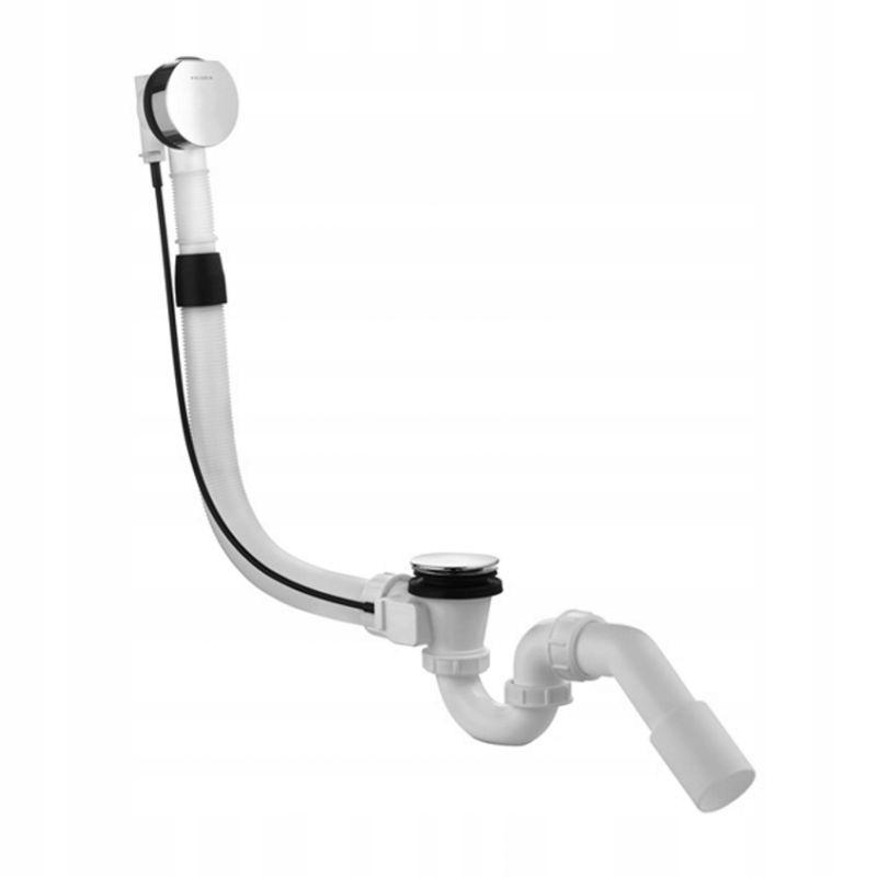 Zestaw przelowowo-odpływowy KLUDI ROTEXA 2000 1 1/2 chrom z syfonem