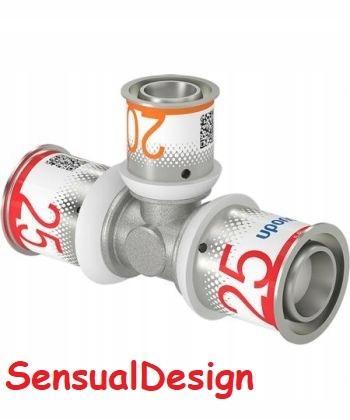Uponor S-Press PLUS trójnik redukcyjny 25-20-25