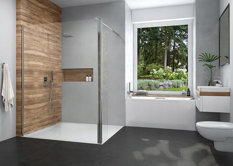 Brodzik min kwadratowy 90x90x3 cm SANPLAST Space Mineral B-M/SPACE S