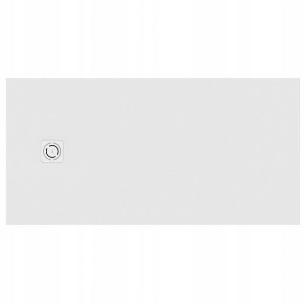 ROCA Brodzik MAGMA prostokątny Stonex 120x80 niski + syfon osłona w kolorze