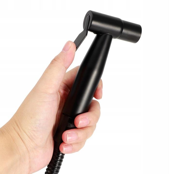 INVENA BATERIA BIDETOWA PODTYNK OKRĄGŁA, CZARNY