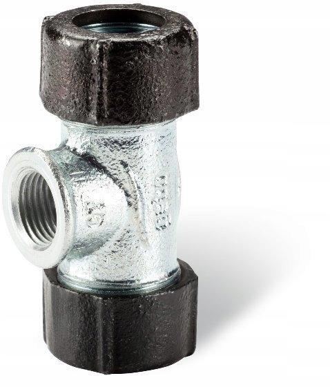 Trójnik zaciskowy Gebo QUICK QT 1 1/2 do rur stalowych