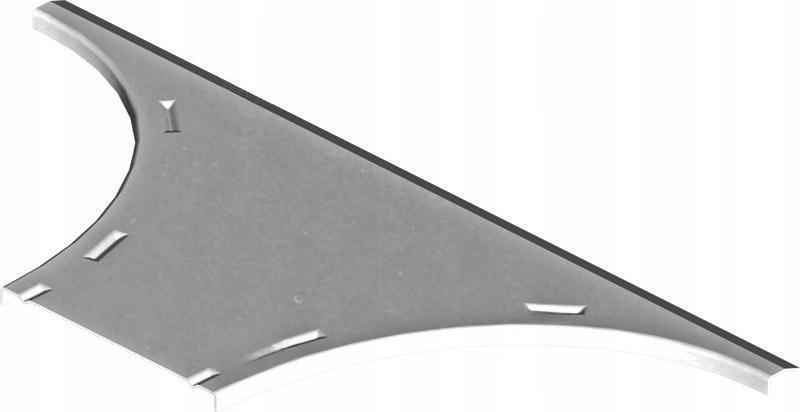BAKS Pokrywa trójnika dostawnego PTKDJ300, grubość blachy 1,0 mm E90