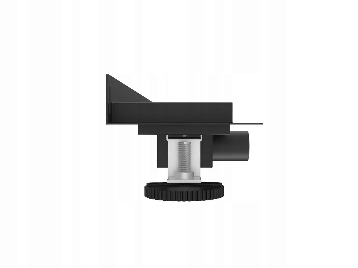 PURUS Odpływ przyścienny WALL 70 Black 2w1