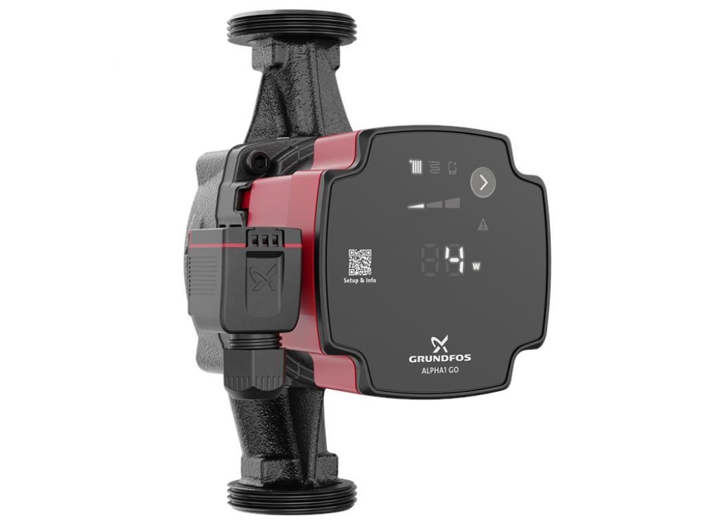 Pompa obiegowa 1 x 220-240 V, 9H GRUNDFOS ALPHA1 GO 25-40 180 z Bluetoot