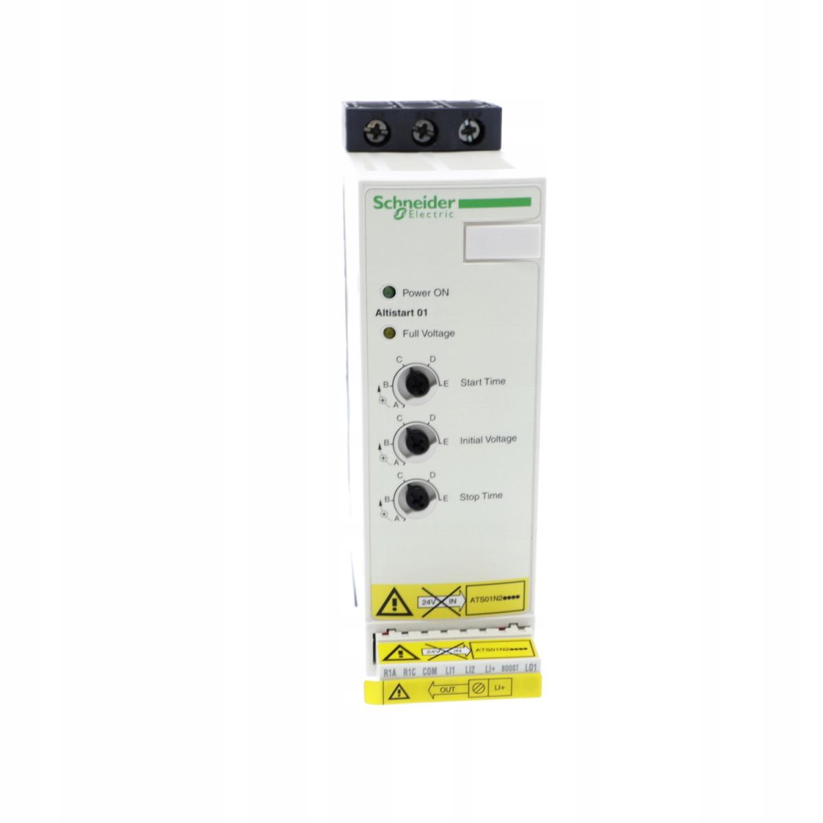 Układ łagodnego rozruchu ATS01 3-fazowe 380/415VAC 50/60Hz 11kW 22A IP20