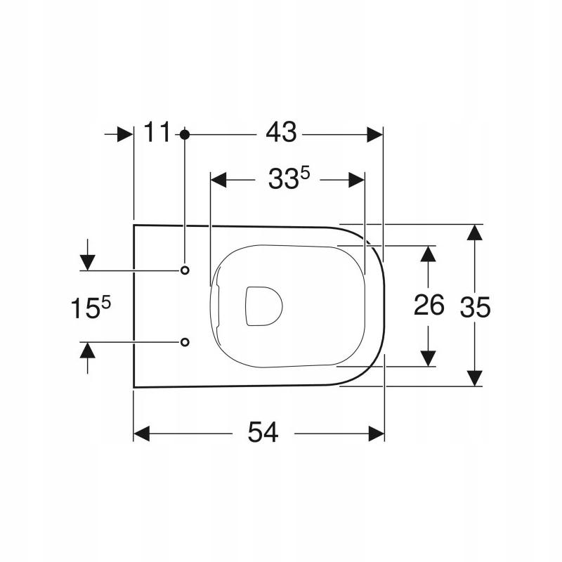Zestaw stelażowy Geberit Duofix Basic Selnova Square 118.344.00.2 48h