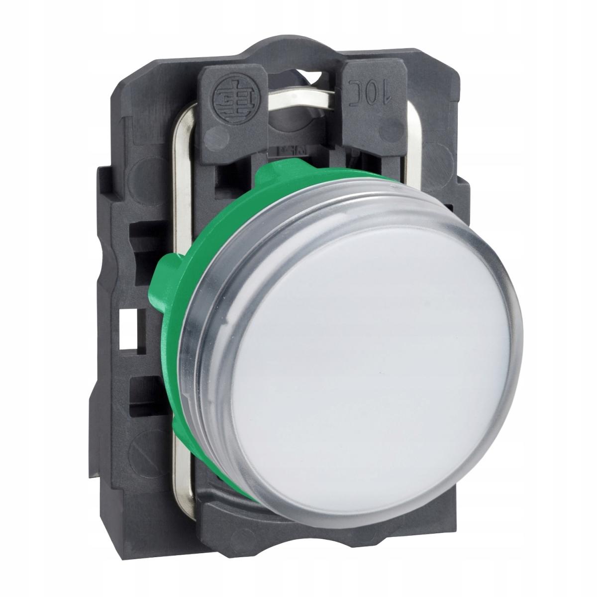 SCHNEIDER ELECTRIC Lampka sygnalizacyjna biała LED 24V plastikowa typowa