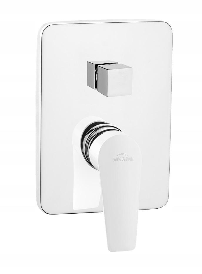 INVENA ZEST PODTYN Z BAT PODTYNK 2F DOKOS, KWADR BIAŁY, ROZETA