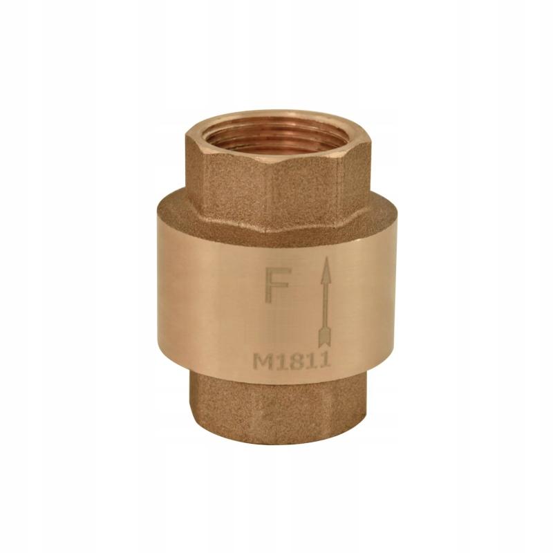 Zawór zwrotny FERRO z elementem zamykającym Gw 2 1/2 ZZ7W 48h