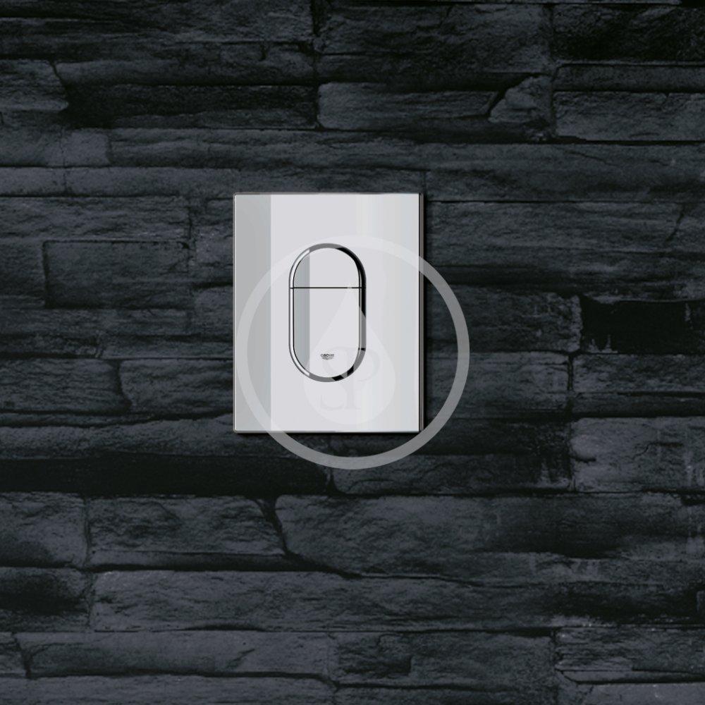 Przycisk uruchamiający GROHE Arena Cosmopolitan do WC chrom 156x197x10 mm