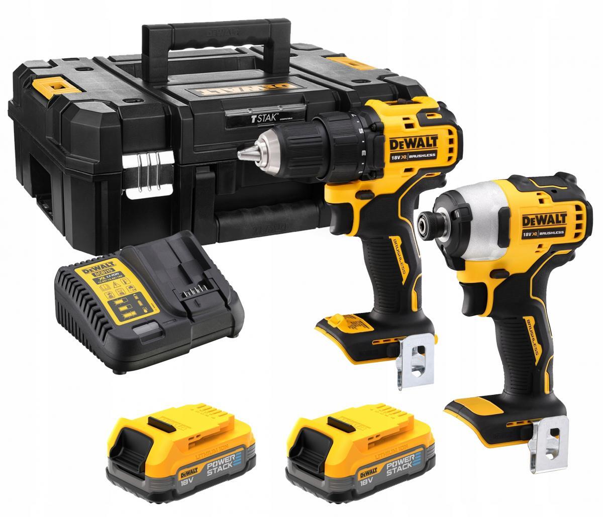 DeWalt 18V XR Zakrętarka udarowa 2 X 2Ah