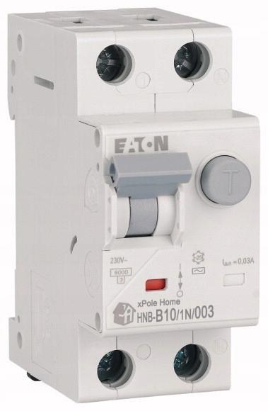 EATON Wyłącznik kombinowany 6kA typ AC HNB-B10/1N/003