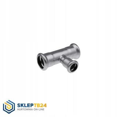 KAN-therm Trójnik redukcyjny Inox - 76.1/22/76.1