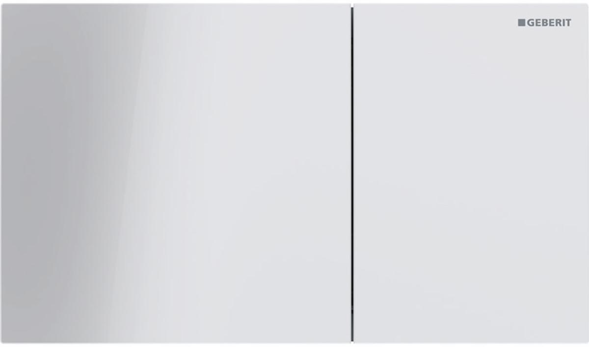 GEBERIT Przycisk spłukujący Sigma70, przedni, biały