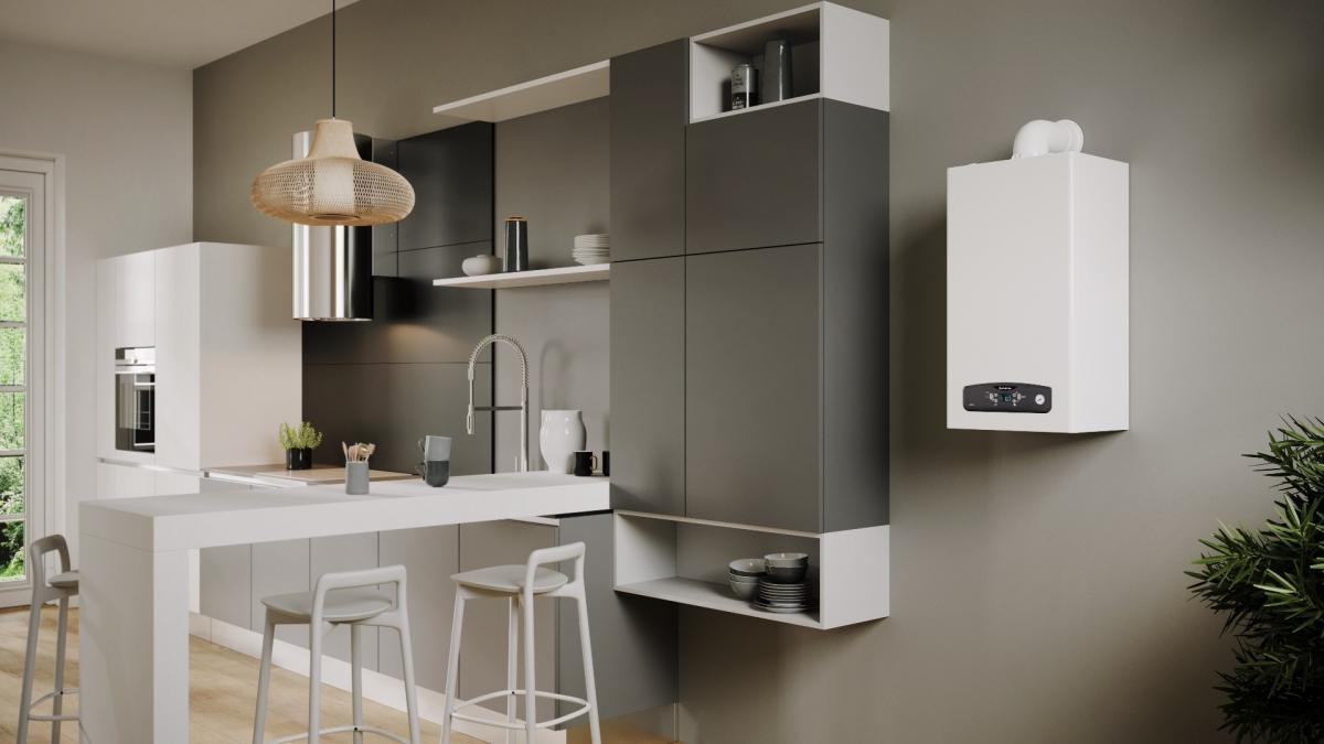 Kocioł gazowy kondensacyjny 2-funkcyjny wiszący 24 kW ARISTON CARES S 24