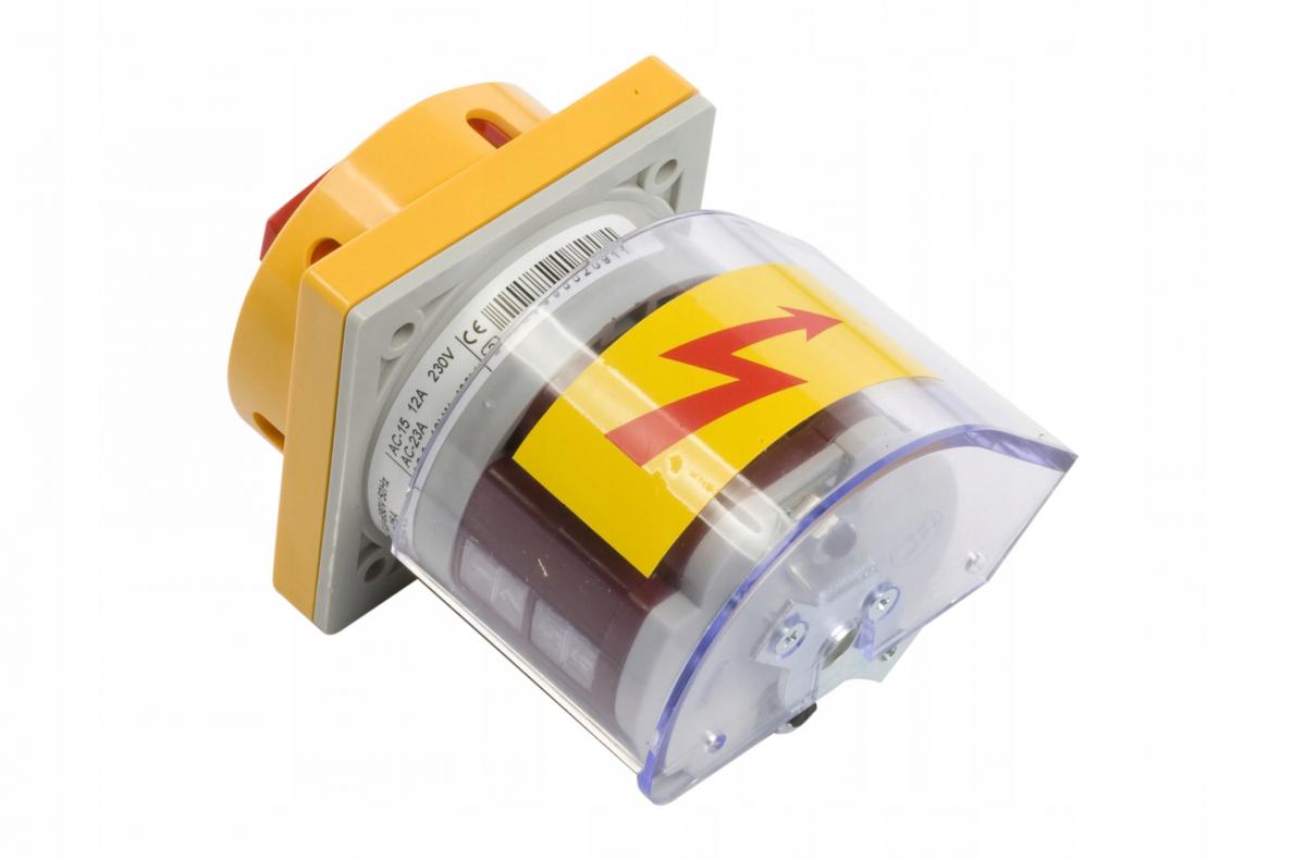 Łącznik krzywkowy 4G25-10-U S25 z pozycją 0 (0-1) Un: 690 V~ In: 25 A Roz