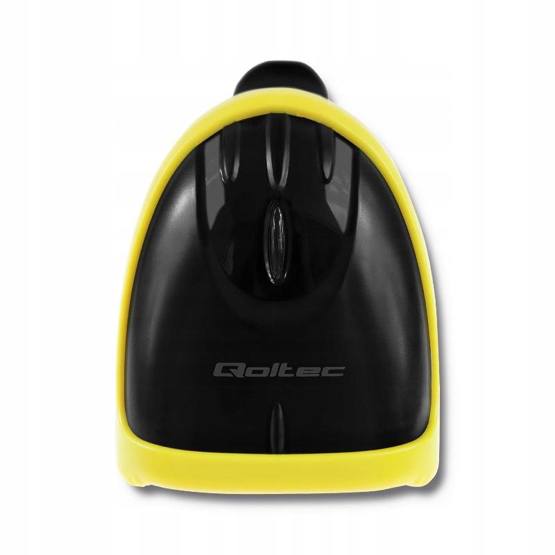 QOLTEC Laserowy czytnik kodów kreskowych 1D, USB, 50860
