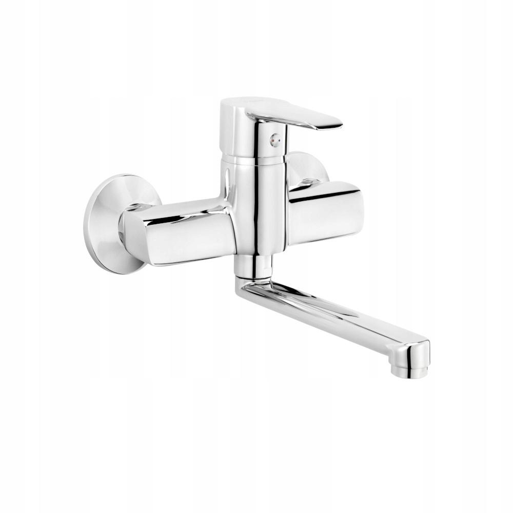 DEANTE Bateria umywalkowa ścienna Corio chrom BFC 050M 48h