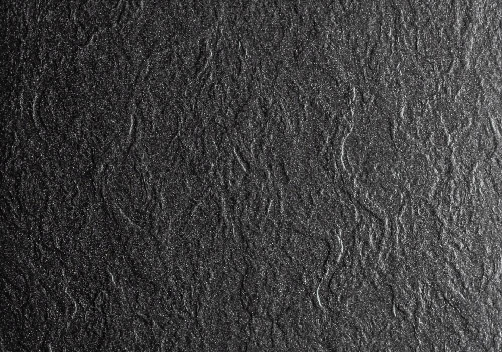 Brodzik akryl Medium z podb Stabilsound i panel Black Stone 80x80 półokrąg