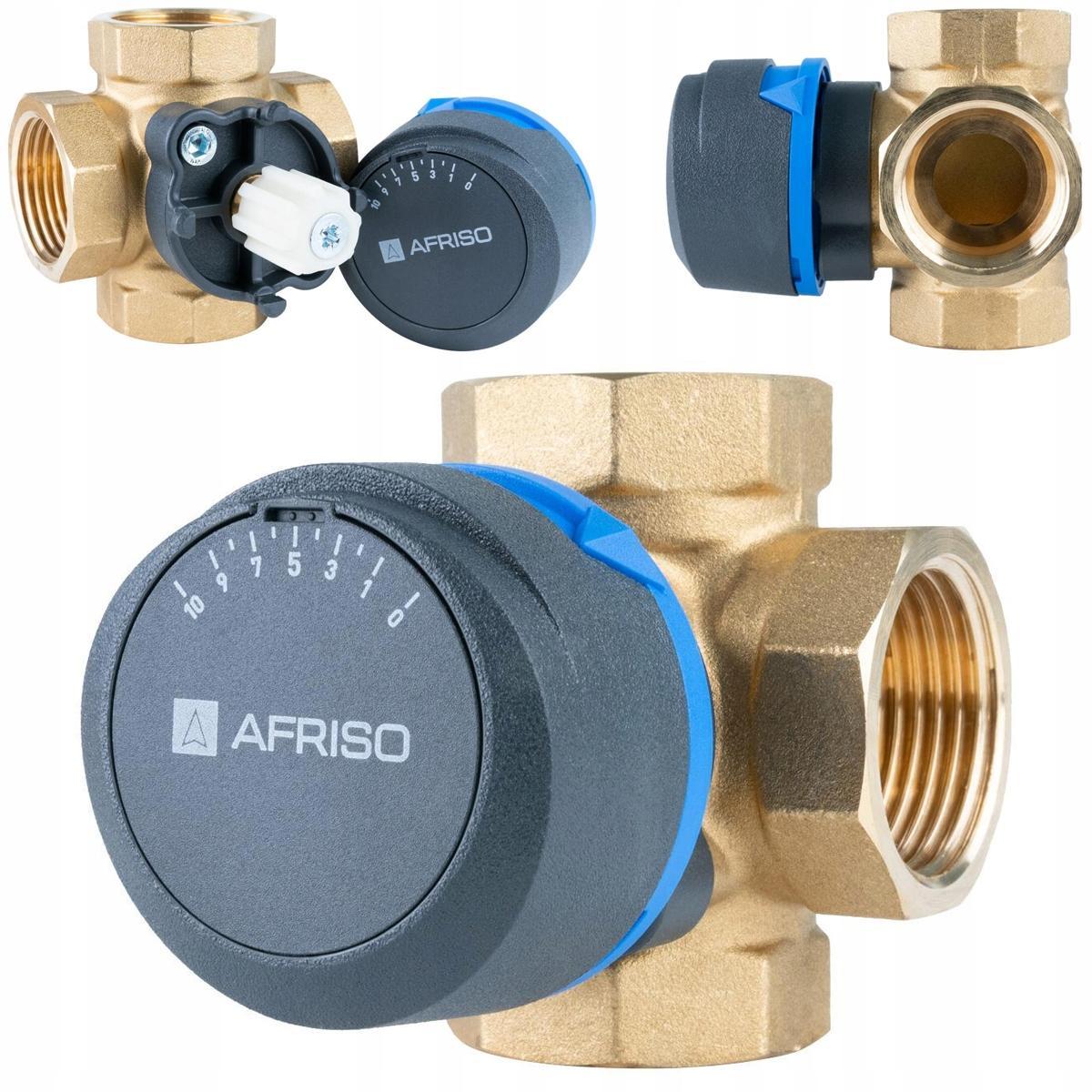 Zawór mieszający 4-drogowy obrotowy ARV 484 ProClick, DN25, Rp1, Kvs 9 m3/h