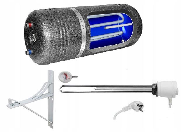 Wymiennik poziomy 138 KOSPEL WW-140 Termo Hit z wężownicą