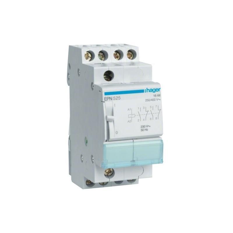 HAGER Przekaźnik bistabilny 230VAC/110VDC 2NO+2NC 16A