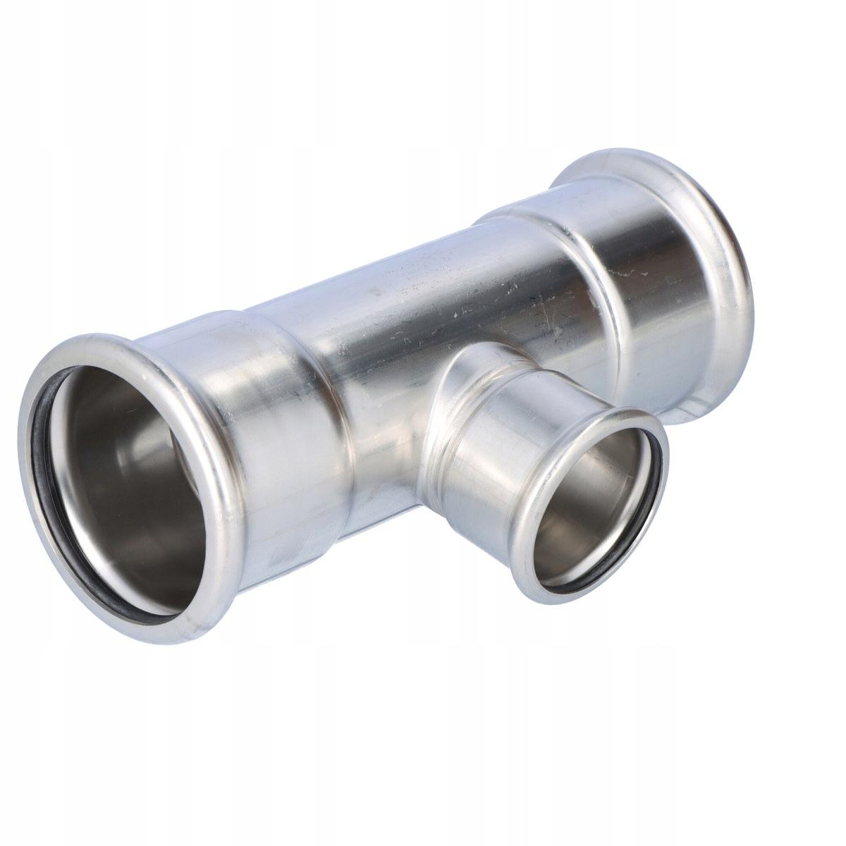 KAN-therm Trójnik redukcyjny Inox - 76.1/54/76.1