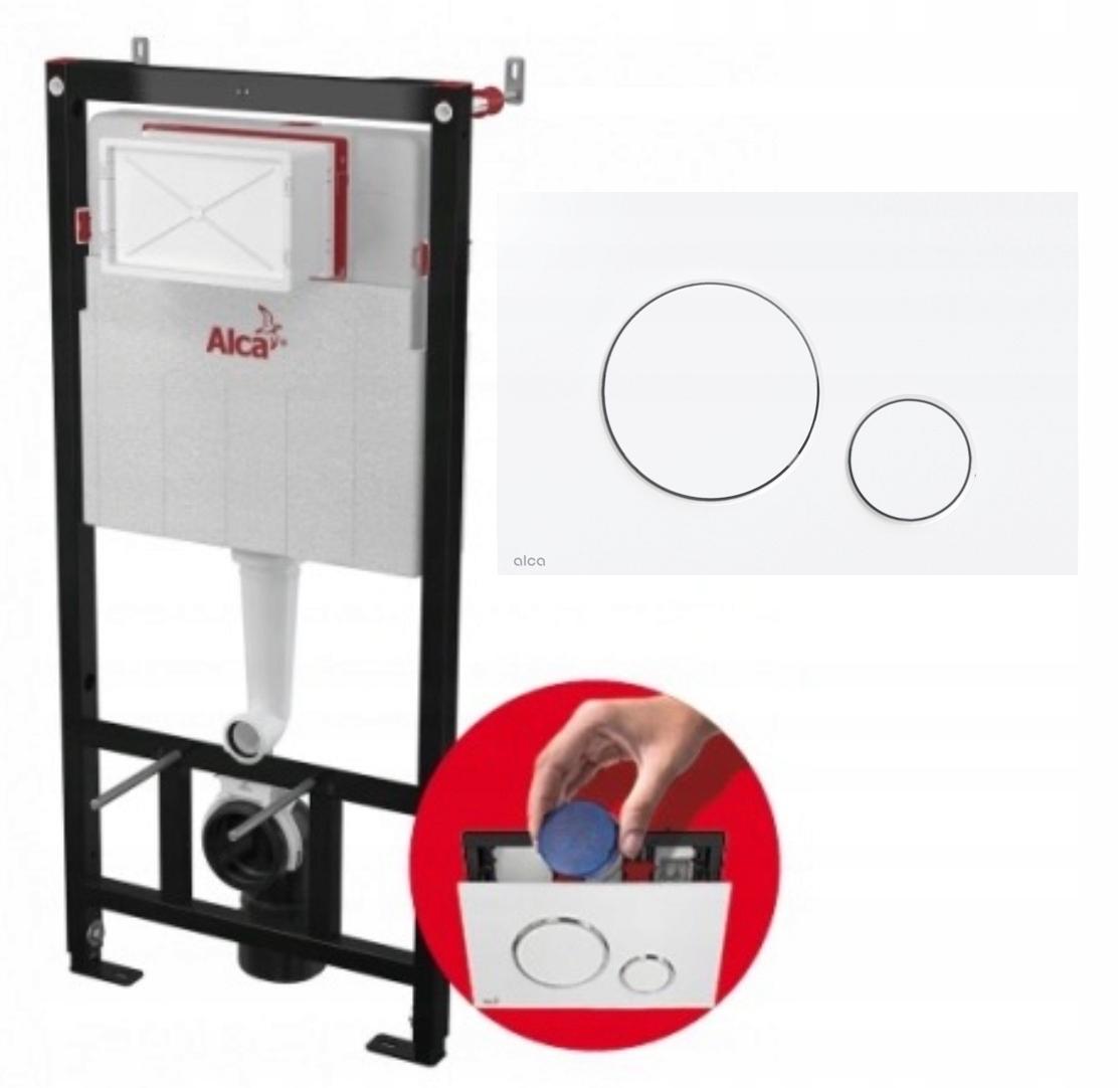 Stelaż podtynkowy do WC + mocowanie ALCADRAIN 510 x 125 x 1120 mm