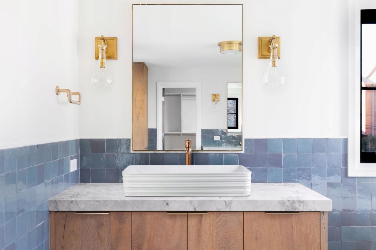 INVENA BATERIA UMYWALKOWA WYSOKA GLAMOUR INVENA TREND MIEDŹ