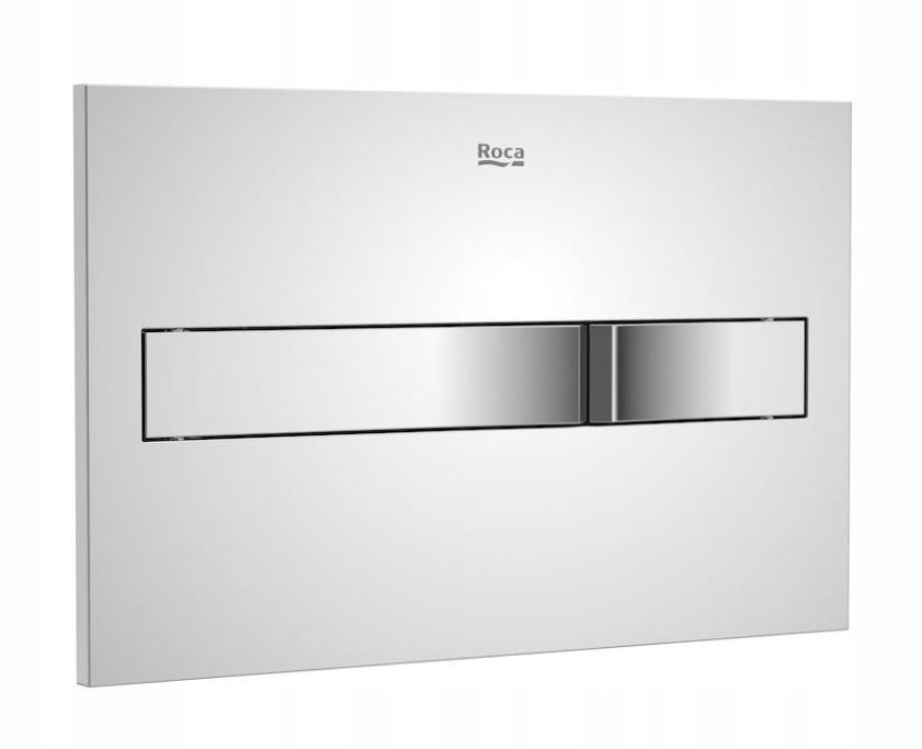 Przycisk spłukujący ROCA PL2 2-funkc do syst DUPLO ONE chrom