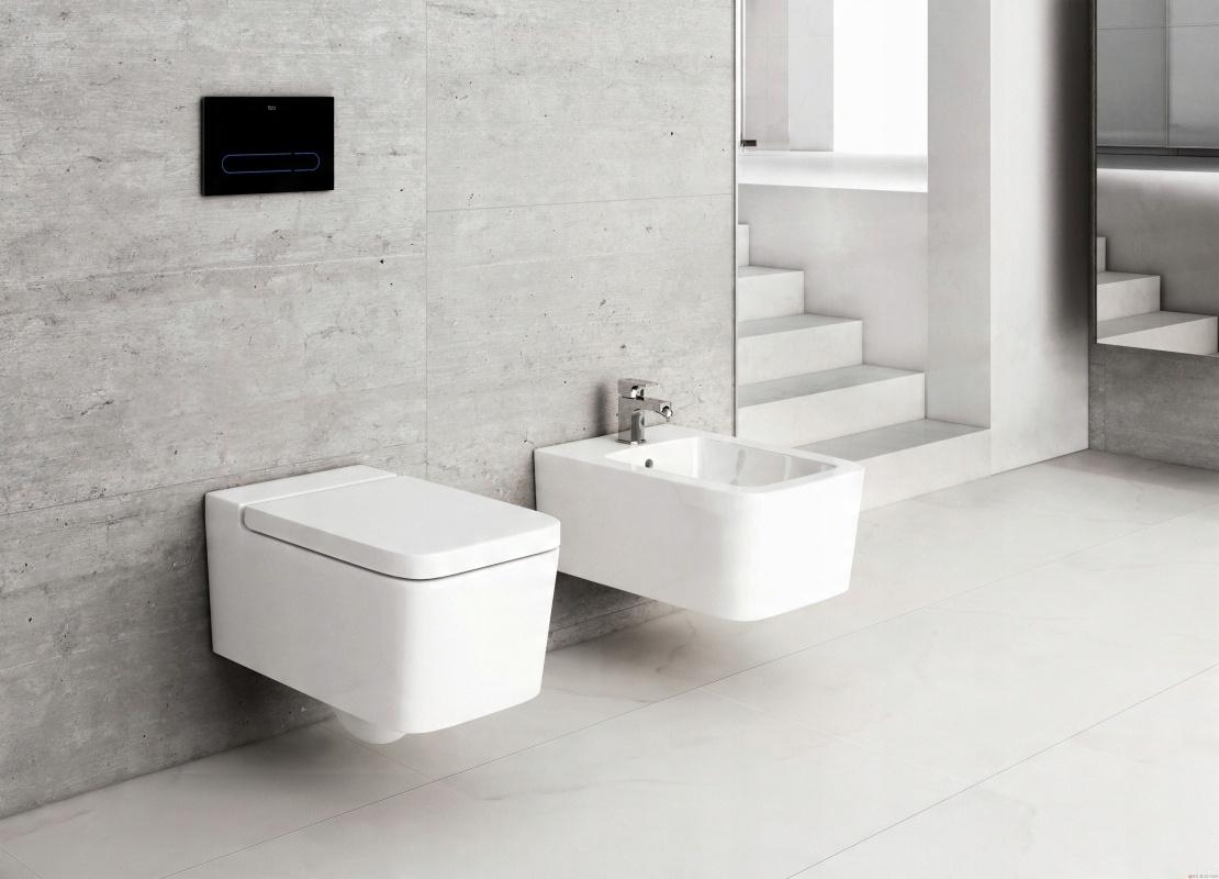 Miska wisząca INSPIRA SQUARE Rimless ROCA//10