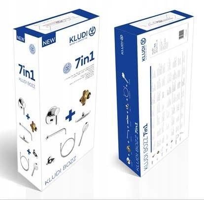 Pakiet 7w1 podtynkowy KLUDI 545 x 140 x 260 mm