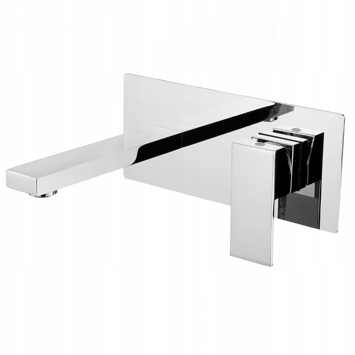 INVENA BATERIA UMYWALKOWA PODTYNKOWA PAROS INVENA TREND, CHROM