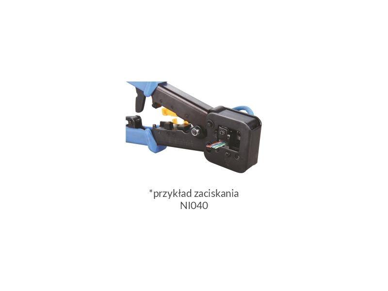 A-LAN Wtyk przelotowy RJ45 STP kat.6 (op.100 szt) ALANTEC