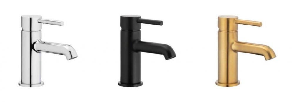 Bateria umywalkowa stojąca ARMATURA KRAKÓW NEON 1-uchw 1-otw mosiężna chrom