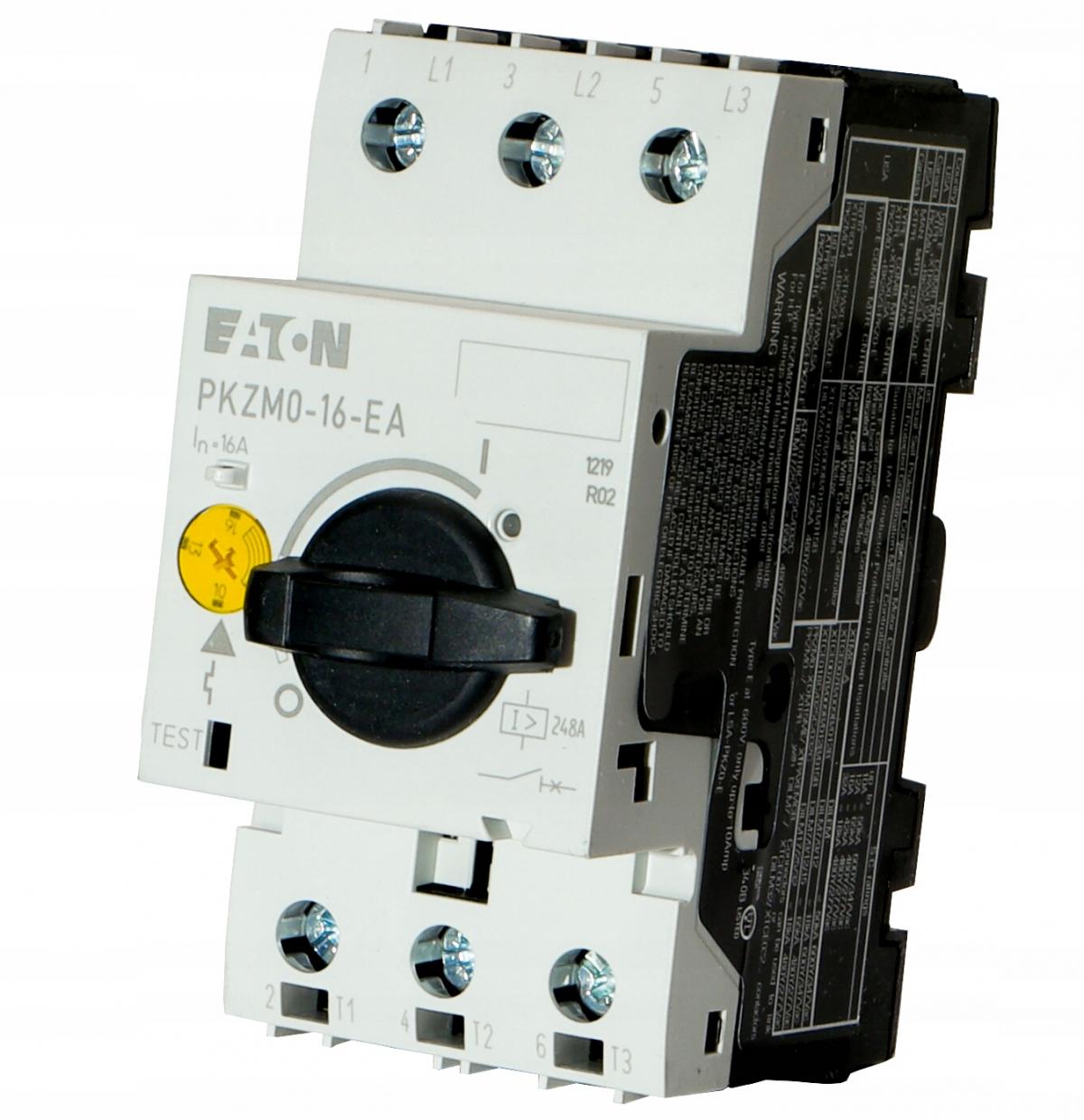 EATON Wyłącznik silnikowy PKZM0,Ir=10-16A PKZM0-16-EA