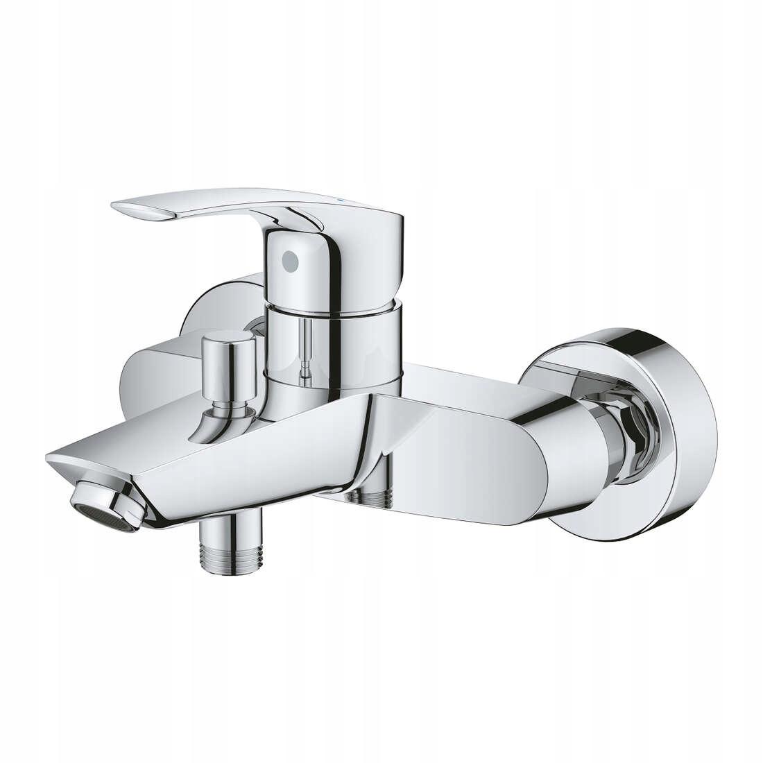 Bateria wannowa ścienna GROHE Eurosmart Cosmopolitan 2-otw mosiężna chrom