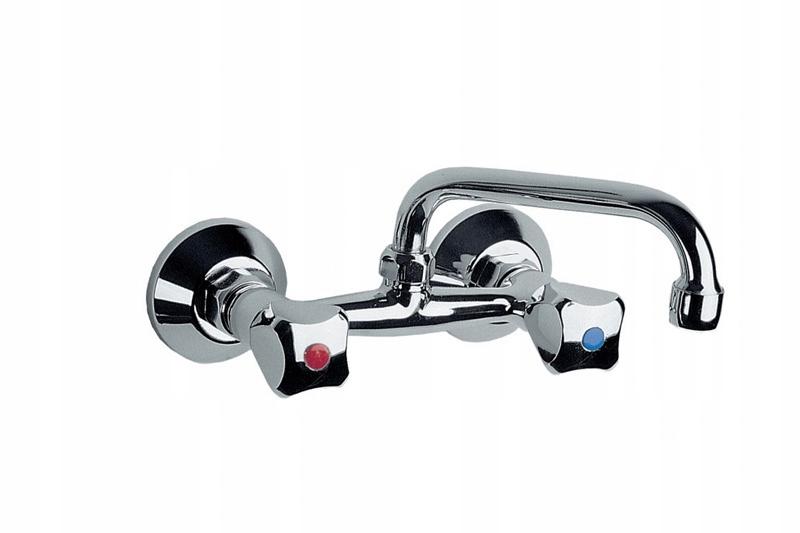 Bateria umywalkowa wysoka ROCA CARELIA 1-uchwyt. 1-otworowa mosiężna chrom