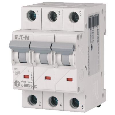 EATON Wyłącznik nadprądowy 6kA HN-B63/3