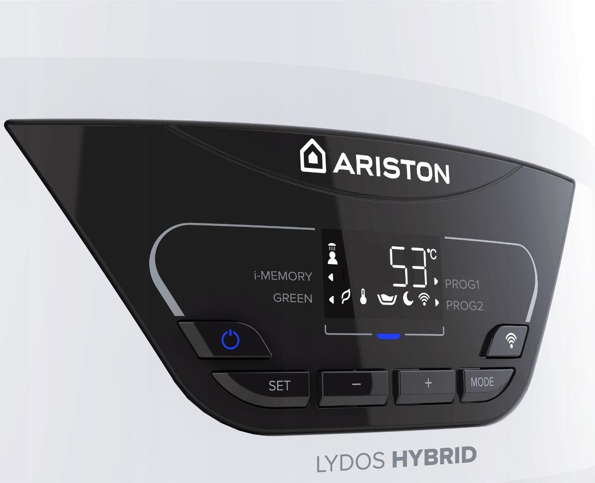 Podgrzewacz elektryczny poj 80l 1.2 kW 8 bar ARISTON LYDOS Hybrid WiFi 80